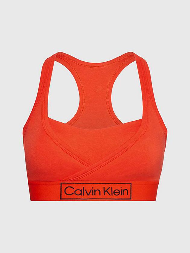 Calvin Klein USA Maternity - Reimagined Heritage Womens Bra Orange 0165934-EU